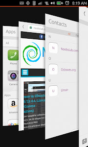 Ubuntu Touch multitasking