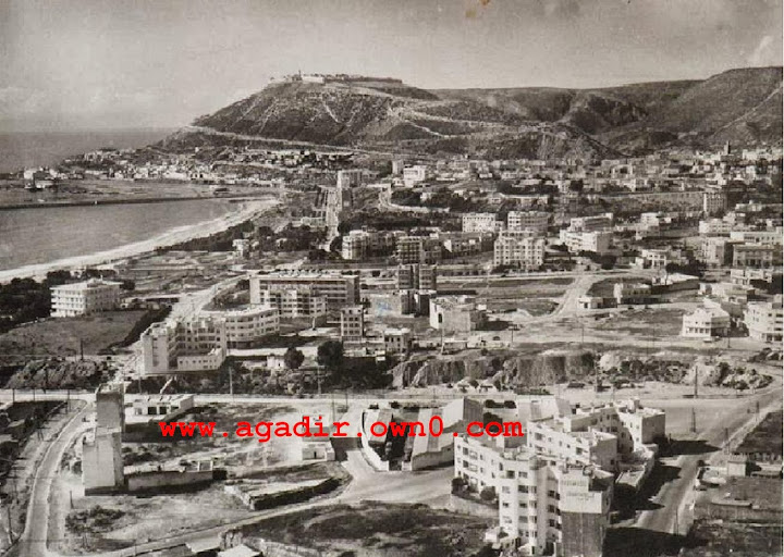 وسط المدينة قبل الزلزال 1960 باكادير Ytu