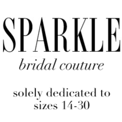 SPARKLE bridal couture : sizes 14-30 logo