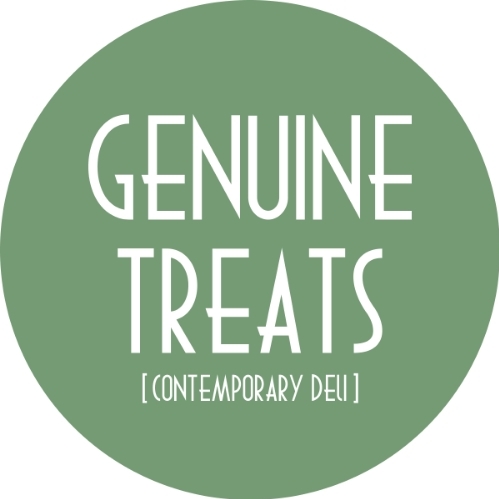 GENUINE TREATS contemporary deli logo