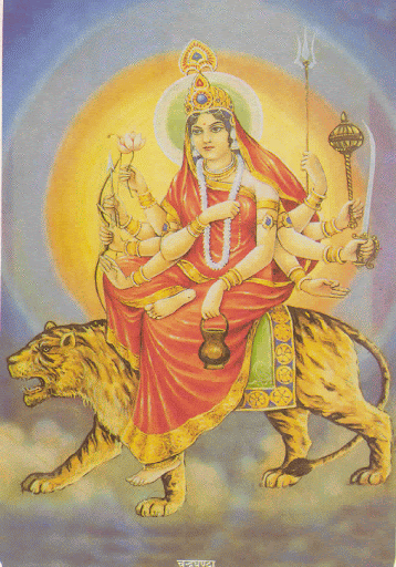 Navratra 3Rd Devi Chandarghanta Navratra 3Rd Devi Chandarghanta