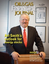 Oil & Gas Financial Journal jan 2013 cover