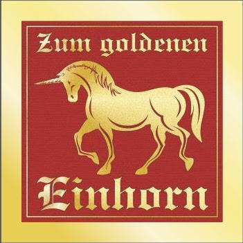 Zum goldenen Einhorn logo