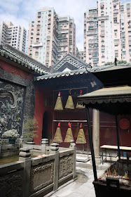 Inside Lin Fung Temple in Macau