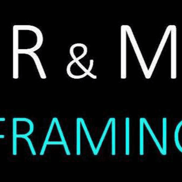 R and M Framing logo