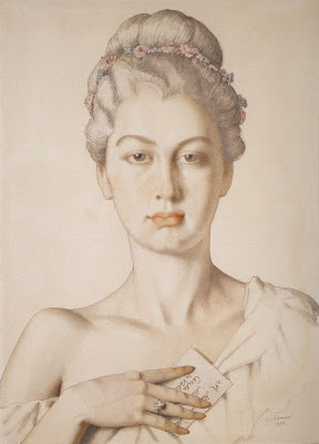 Konstantin Somov - Cecile de Volanzh, 1934