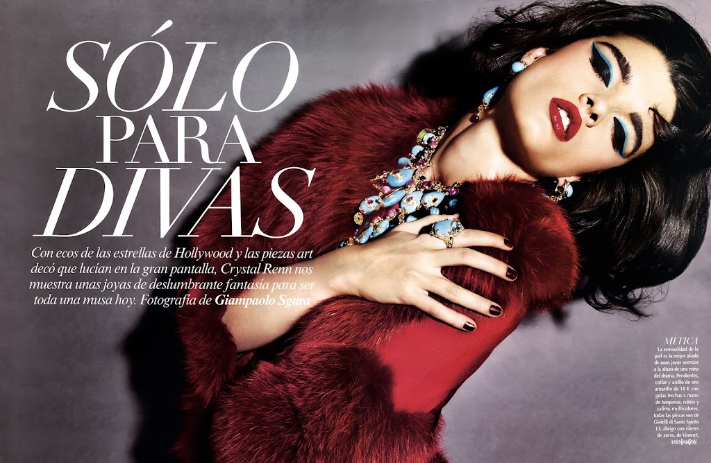 rystal Renn -  - Vogue Latinoamérica - Diciembre 2011