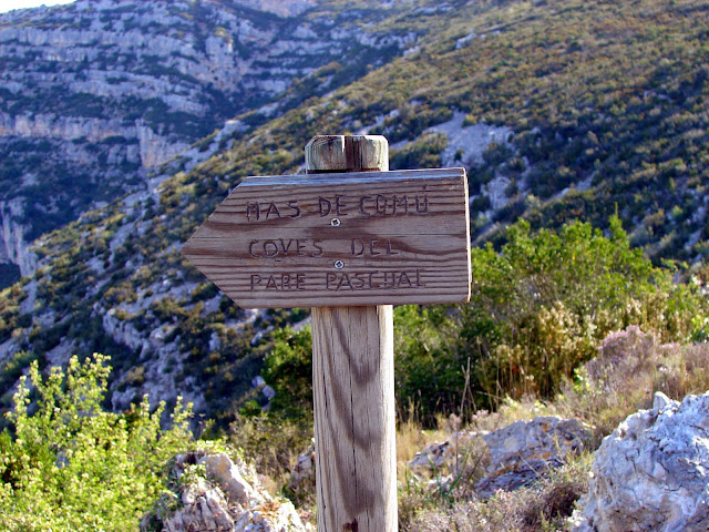 senderismo La Torreta del Montsià - Cova del Pare Pascual