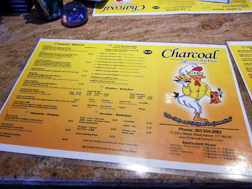 Chicken Restaurant «Charcoal Chicken», reviews and photos, 71 Elm St, West Haven, CT 06516, USA