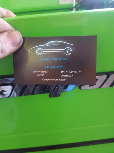 Auto Repair Shop «John Wilbanks Car Care», reviews and photos, 501 N Central Ave, Umatilla, FL 32784, USA