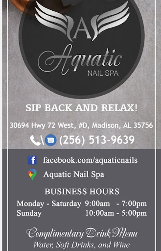 Aquatic Nail Spa logo