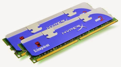  Kingston HyperX 4GB Kit (2x2GB Modules) 800MHz DDR2 Desktop Memory (KHX6400D2K2/4GR)