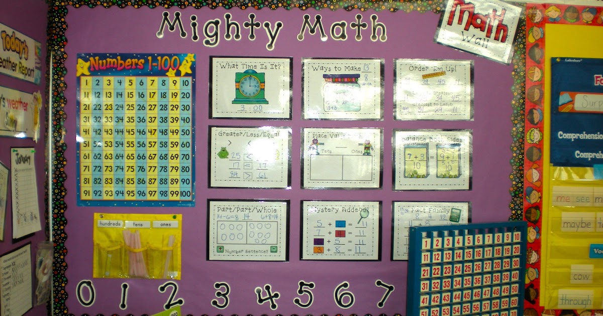 Teacher Bits and Bobs: Math Wall Cards