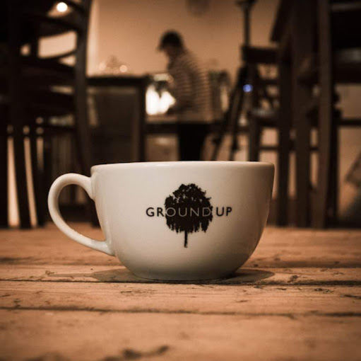 Ground Up Coffee Shop logo