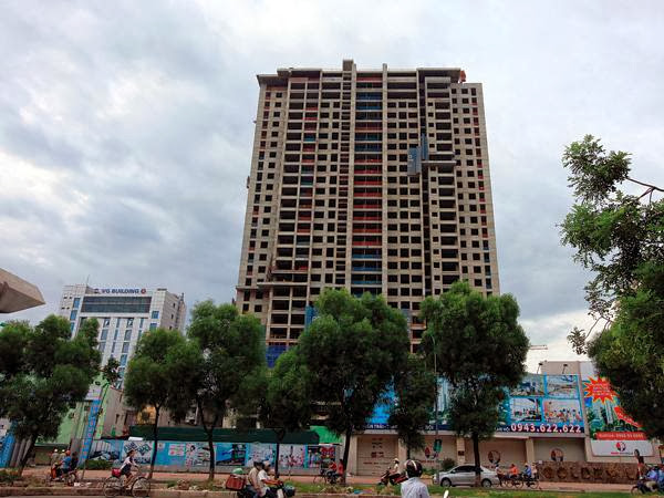 Trái chiều thị trường chung cư đầu năm 2014 Goldenlandbuilding-nguyentrai