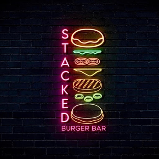 Stacked Burger Bar logo