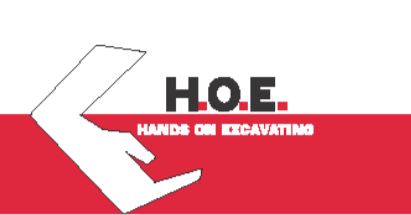 Hands On Excavating logo