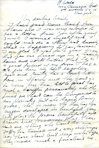HW Letter to Vera Wald 1952