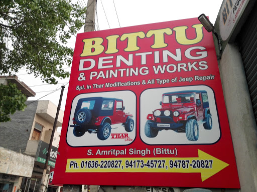 Bittu Denting And Painting Works, Baba Deep Singh Rd, Bheem Nagar Camp, Nanak Nagari, Moga, Punjab 142001, India, Truck_Dealer, state PB