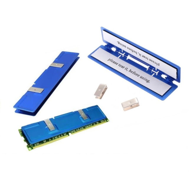 Blue for RAM SDR DDR Heat Sink Cooler Aluminum Heat Sink Heat Sink
