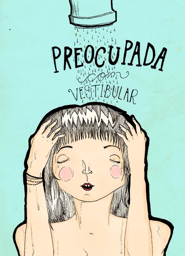 Preocupada com Vestibular, de Gabriel Canazzi Preocupada com Vestibular, de Gabriel Canazzi