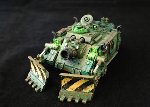Mariners Blight - A Maritime Inspired Lovecraftian Chaos Marine Army  Blight_Vindicator_Painted_01