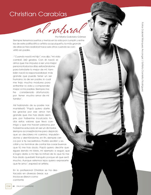Telenovela' actor Christian Carabias' super sexy chest, Melissa attempts