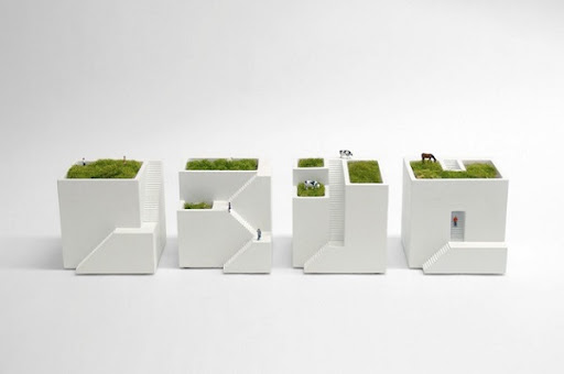 planters2 Miniature Planters by Metaphys