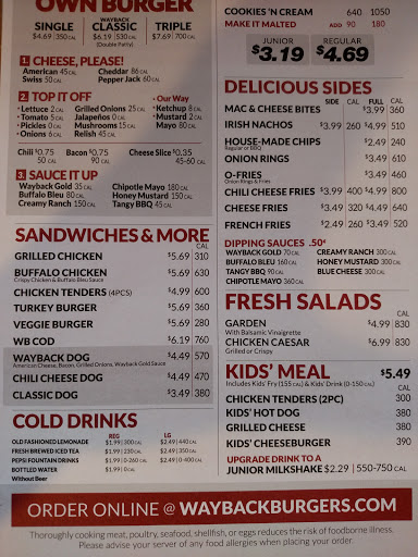 Hamburger Restaurant «Wayback Burgers», reviews and photos, 185 Boston Post Rd, Orange, CT 06477, USA