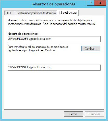 Consultar qu servidor es el controlador principal de dominio en Windows Server 2012