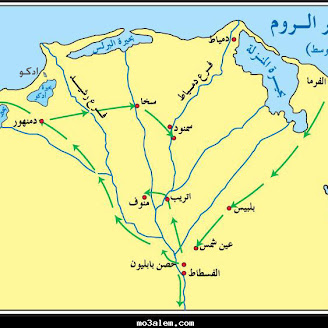 مدينة ادكو: خريطة مصر