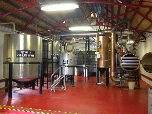 Visit to Caorunn Distillery, Balmenach, Speyside. Celtic Botanicals. Simon Buley. Small batch Scottish Gin.