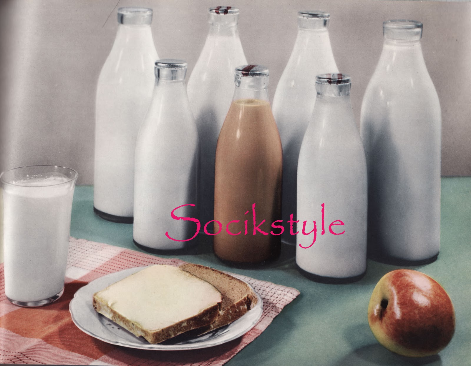 Socík style-Obrazový archív: Československé mliečné výrobky