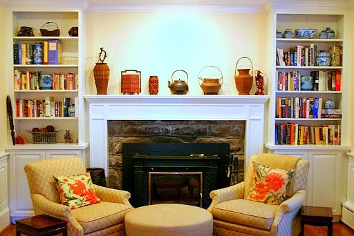 living room fireplace designs