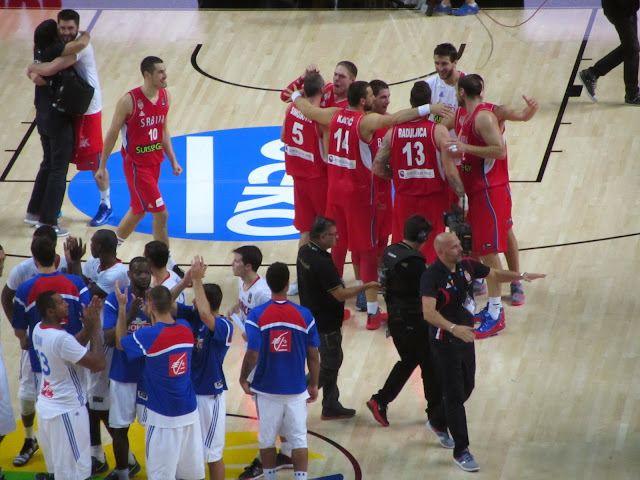 сборная Франции, сборная Сербии, Баскетбол - фото, чемпионат мира-2014
