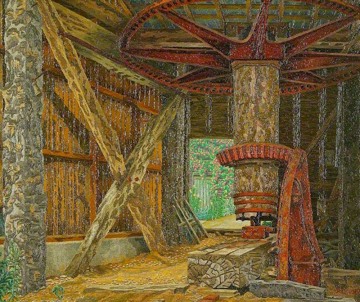 Charles Ginner - The Old Paper Mill