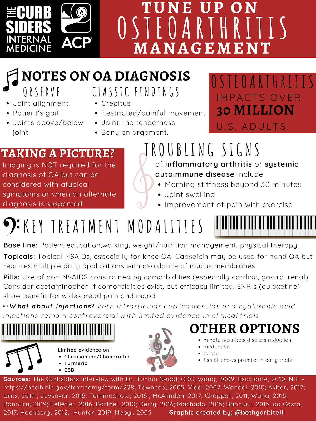 Tune Up Osteoarthritis Management