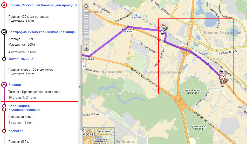 Построить маршрут общественным транспортом санкт петербург