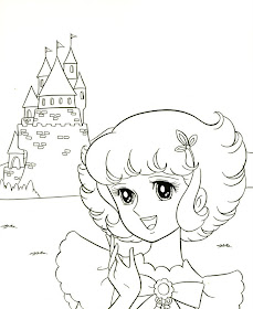 The Blooming 7-Color Flowers in the Old Castle coloring pages