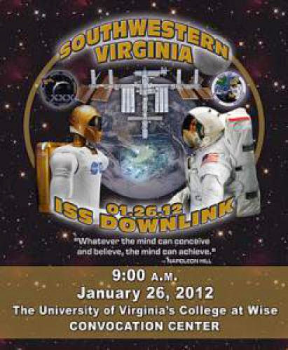 Space Station Downlink Set To Begin With R2 Mock Up And Astronauts At Uva Wise