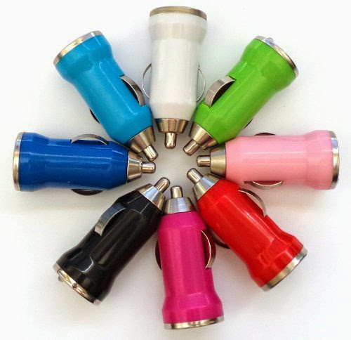  Importer520 8in1 Colorful Combo Mini USB Car Charger Vehicle Power Adapter For LG 500G