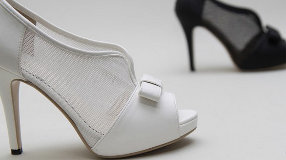 Women Chic Bowknot Peep Toe High-Heel Shoes Sandals 1jC | eBay