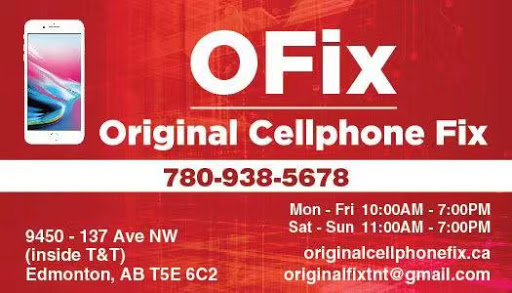 OFix Original Cellphone Fix / Screen Repair logo