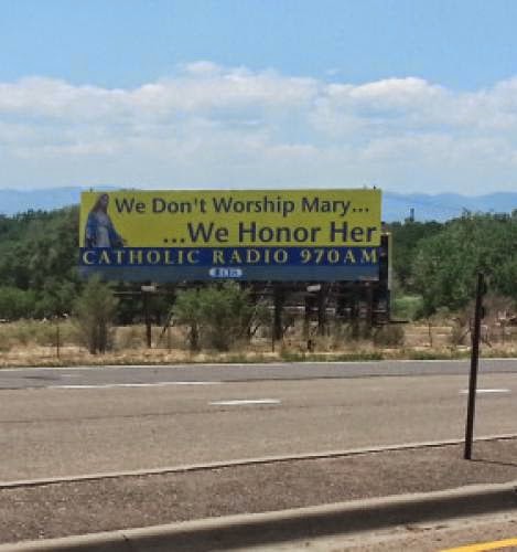 Big Ol Catholic Billboard