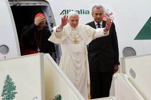 Pope Arrives In Lebanon With Message Of Peace