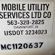 Mobile Truck Repair Utility Services