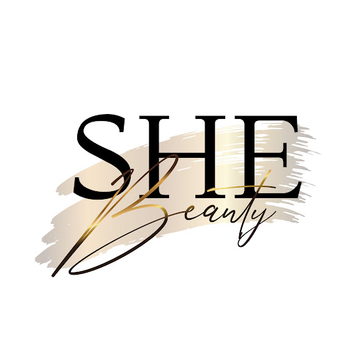 SHE beauty logo