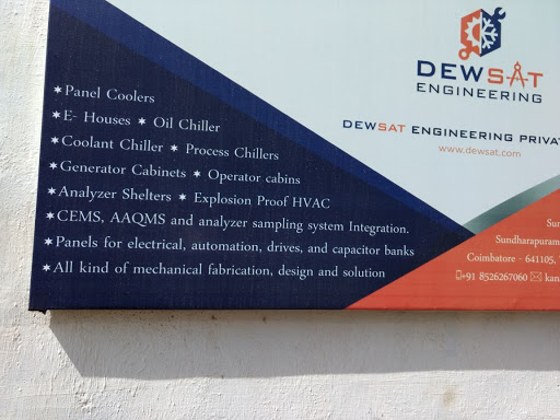 Dew Sat Engineering Pvt Ltd, S/F No. 27, Sumaithangi Thottam, Sundarapuram Road,, Madukkarai, Coimbatore, Tamil Nadu 641105, India, Manufacturing_and_Industrial_Consultant, state TN