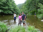 Third river crossing along Buckeye Trail