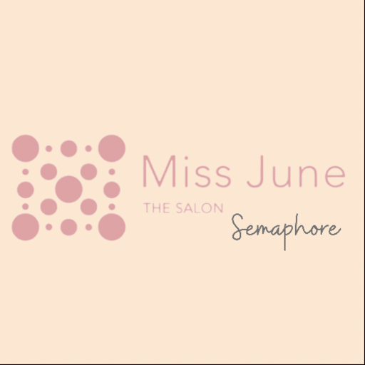 Miss June the salon Semaphore logo